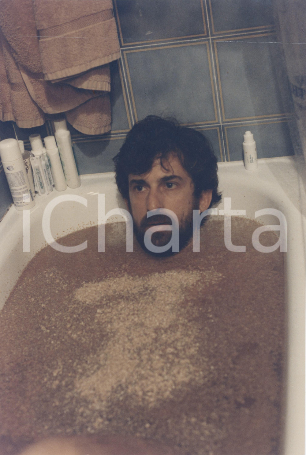 Materiale cinematografico d’epoca 1993 CINEMA Caro Diario  Nanni MORETTI Ritratto dell attore  Foto 17x25 cm 1