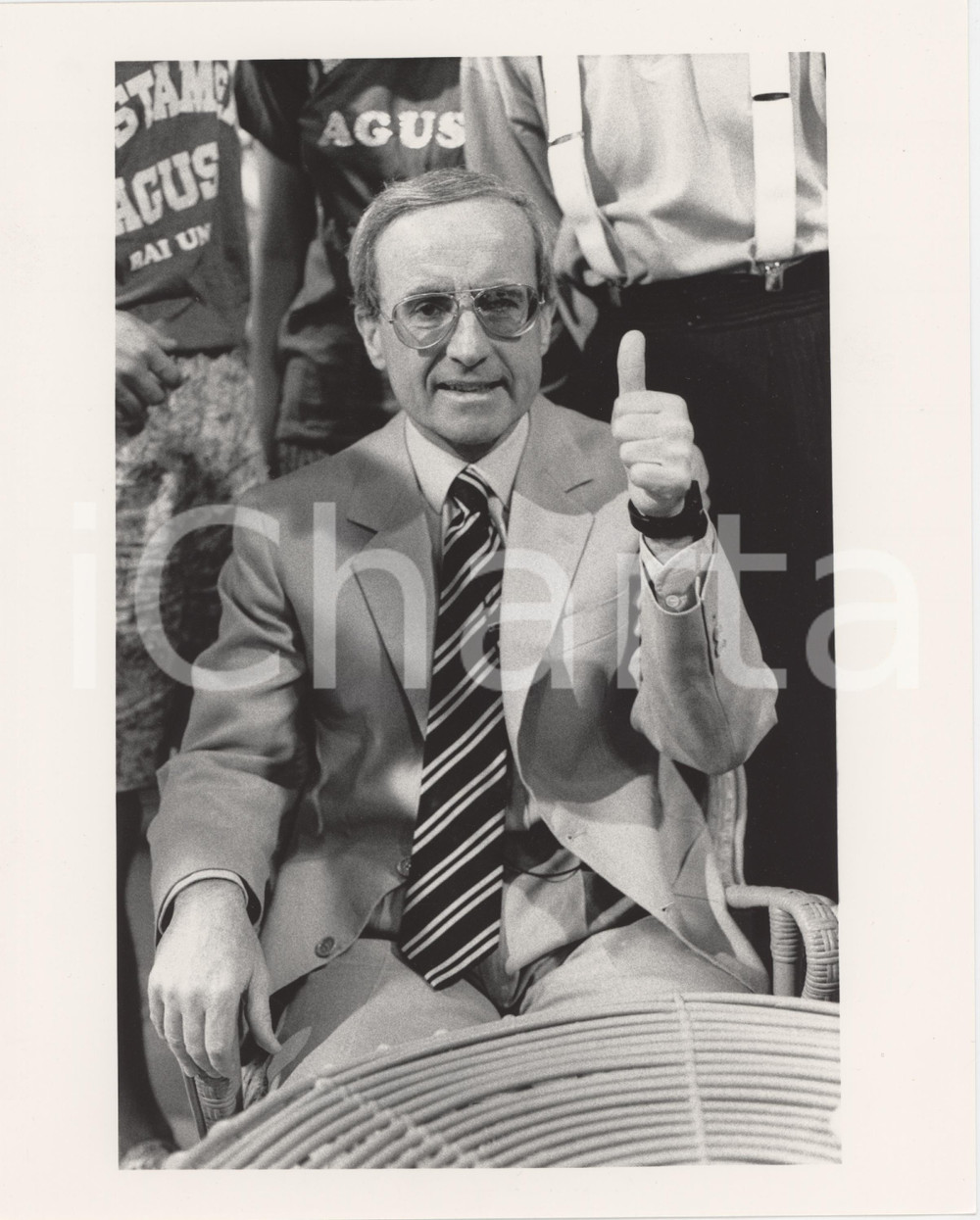 1985 ca SPORT - BASKET Dan PETERSON Ritratto dell'allenatore - Foto 20x25 cm (1)