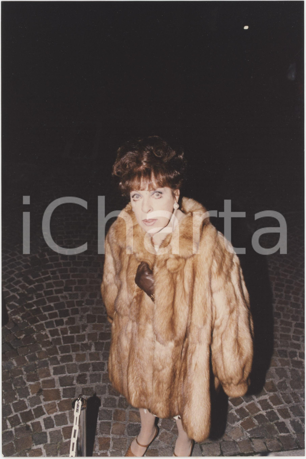 Fotografia d epoca originale 1995 ca ITALIA  COSTUME Silvana PAMPANINI paparazzata  Foto 15x23 cm 1