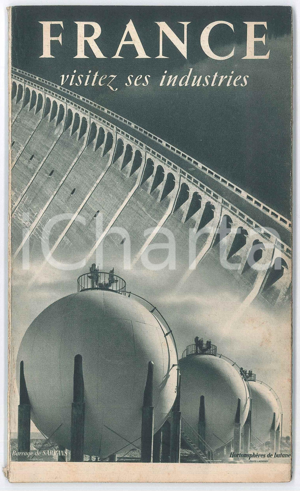 Libro, pubblicazione d epoca 1950 ca TOURISME  FRANCE  Visitez ses industries  Guide ILLUSTREE  40 p. 1