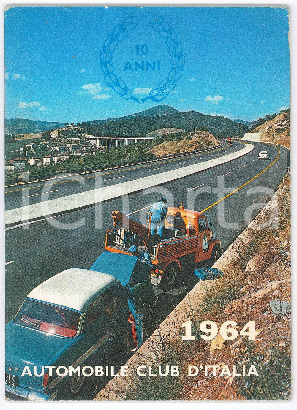 Libro, pubblicazione d epoca 1964 AUTOMOBILE CLUB D ITALIA Centri di soccorso stradale  Manuale 30 p. 1