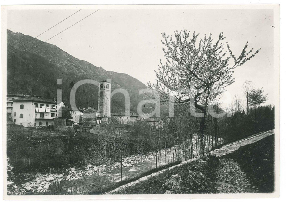 Fotografia d epoca originale 1930 ca CAMPIGLIA CERVO BI Veduta panoramica Fotografia 17x12 cm 1