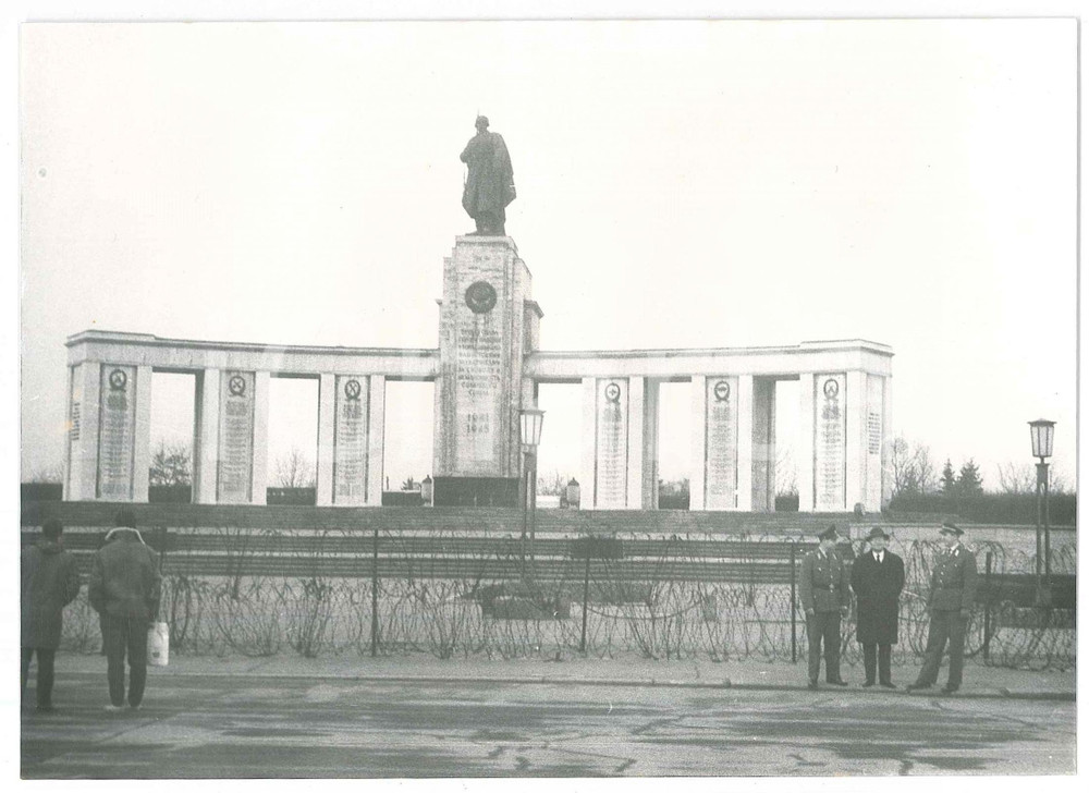 1962 BERLINO - TIERGARTEN - Monumento Sowjetisches Ehrenmal - Foto 18x13 cm