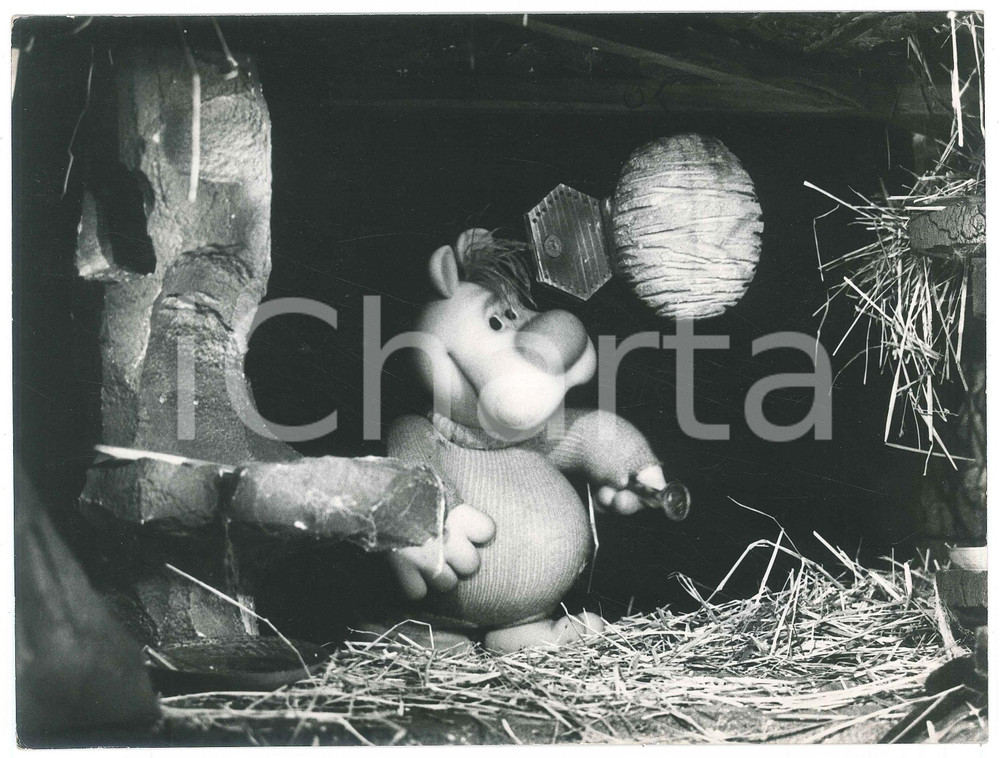 Fotografia d epoca originale 1970 RAI  L ORSO GONGO di Gici GANZINI GRANATA Giorgio FERRARI Foto 24x18 1 1