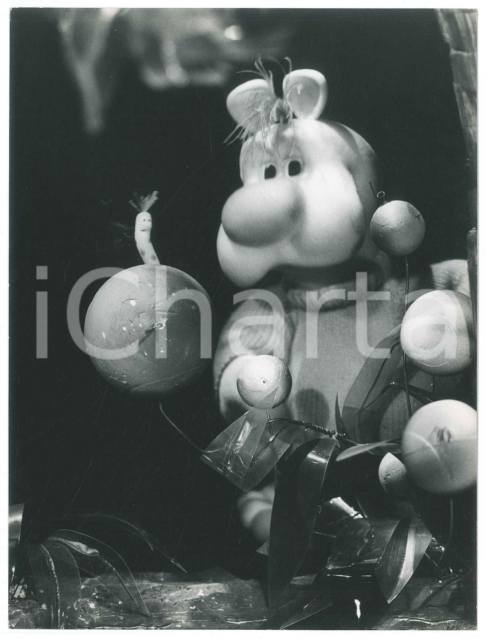 Fotografia d epoca originale 1970 RAI  L ORSO GONGO di Gici GANZINI GRANATA Giorgio FERRARI Foto 18x24 16 1