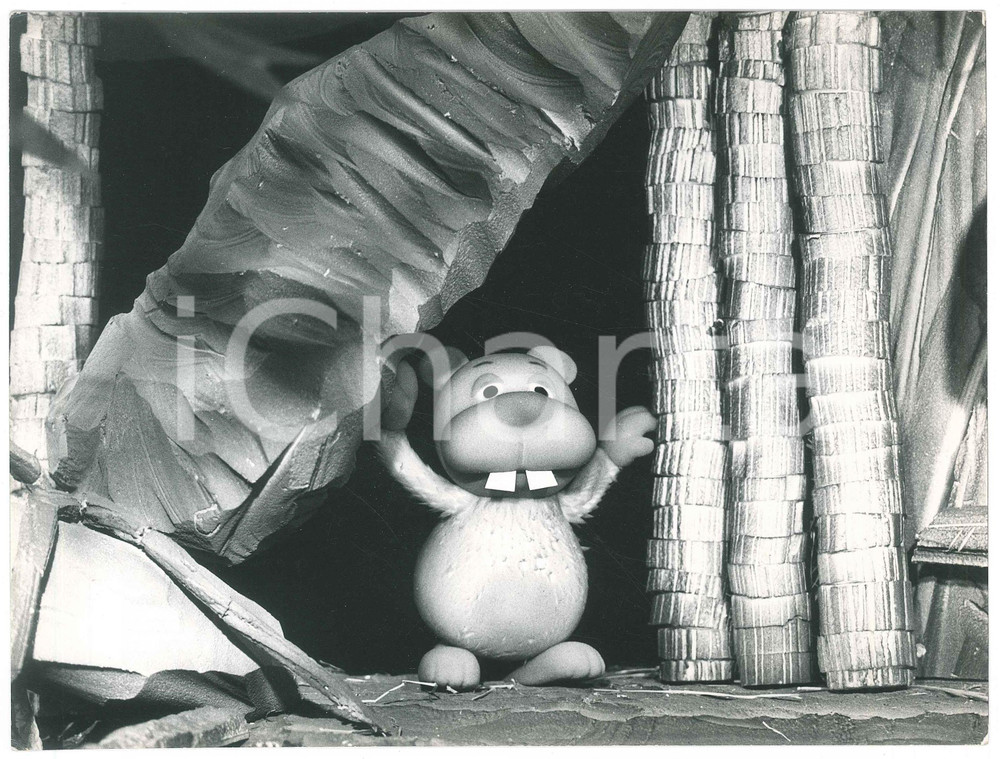 Fotografia d epoca originale 1970 RAI  L ORSO GONGO di Gici GANZINI GRANATA Giorgio FERRARI Foto 24x18 18 1