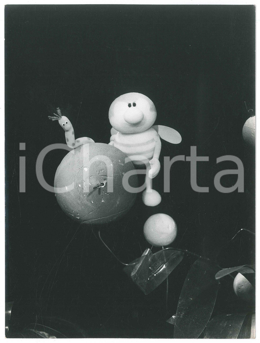 Fotografia d epoca originale 1970 RAI  L ORSO GONGO di Gici GANZINI GRANATA Giorgio FERRARI Foto 24x18 19 1