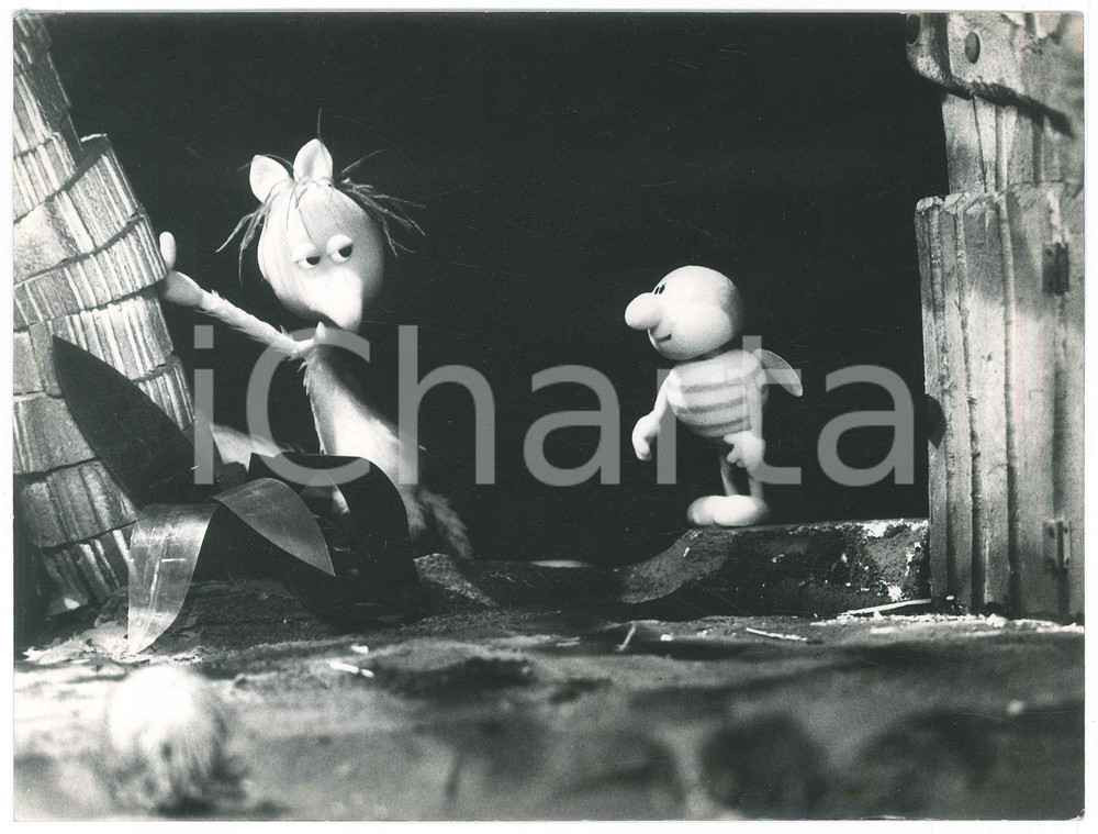 Fotografia d epoca originale 1970 RAI  L ORSO GONGO di Gici GANZINI GRANATA Giorgio FERRARI Foto 24x18 8 1