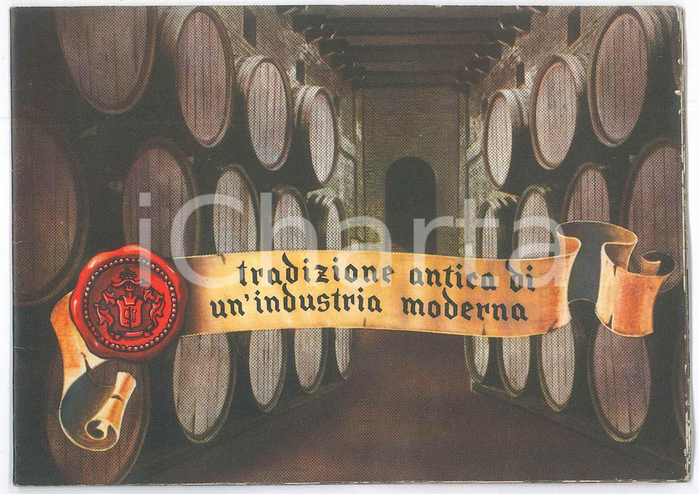 Materiale pubblicitario d’epoca 1958 TRIESTE Liquore STOCK Tradizione antica di un industria moderna  Libretto 1
