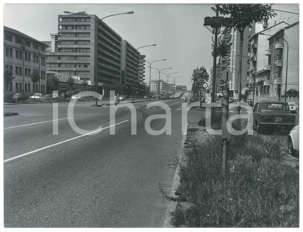 Fotografia d epoca originale 1973 TORINO MADONNA DI CAMPAGNA Corso Potenza angolo via Foligno Foto 2 1