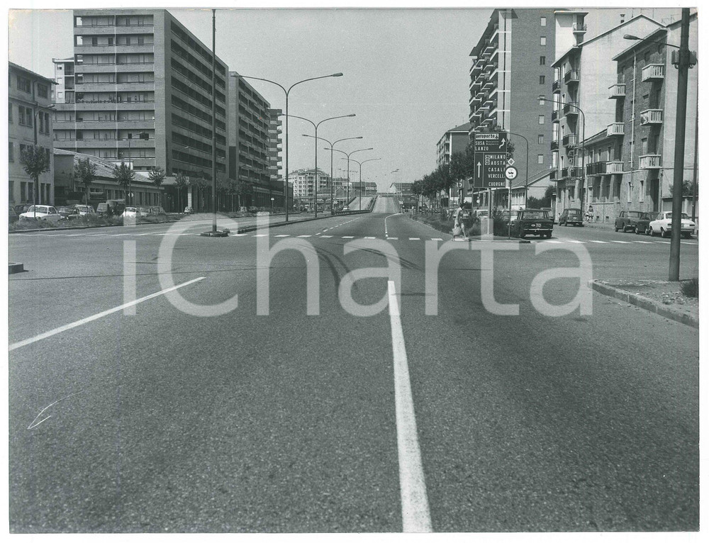 Fotografia d epoca originale 1973 TORINO MADONNA DI CAMPAGNA Corso Potenza angolo via Foligno Foto 1 1