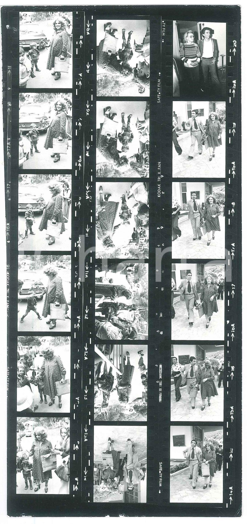 Fotografia d epoca originale 1975 COSTUME Orietta BERTI incinta  Osvaldo PATERLINI  Foto 18 provini 1