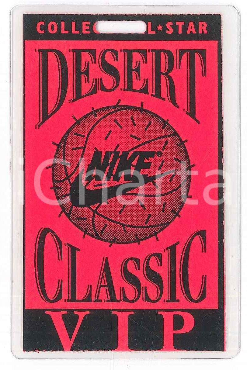 Oggetto da collezione cartaceo 1997 NIKE College All Star  Desert Classic  VIP Pass Original 1