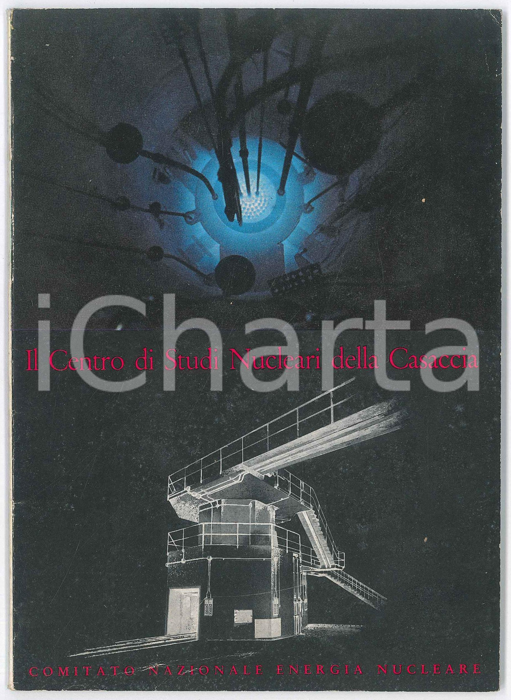Libro, pubblicazione d epoca 1960 ca Eligio BRANDOLINI Centro studi nucleari della Casaccia  Pubblicazione 1
