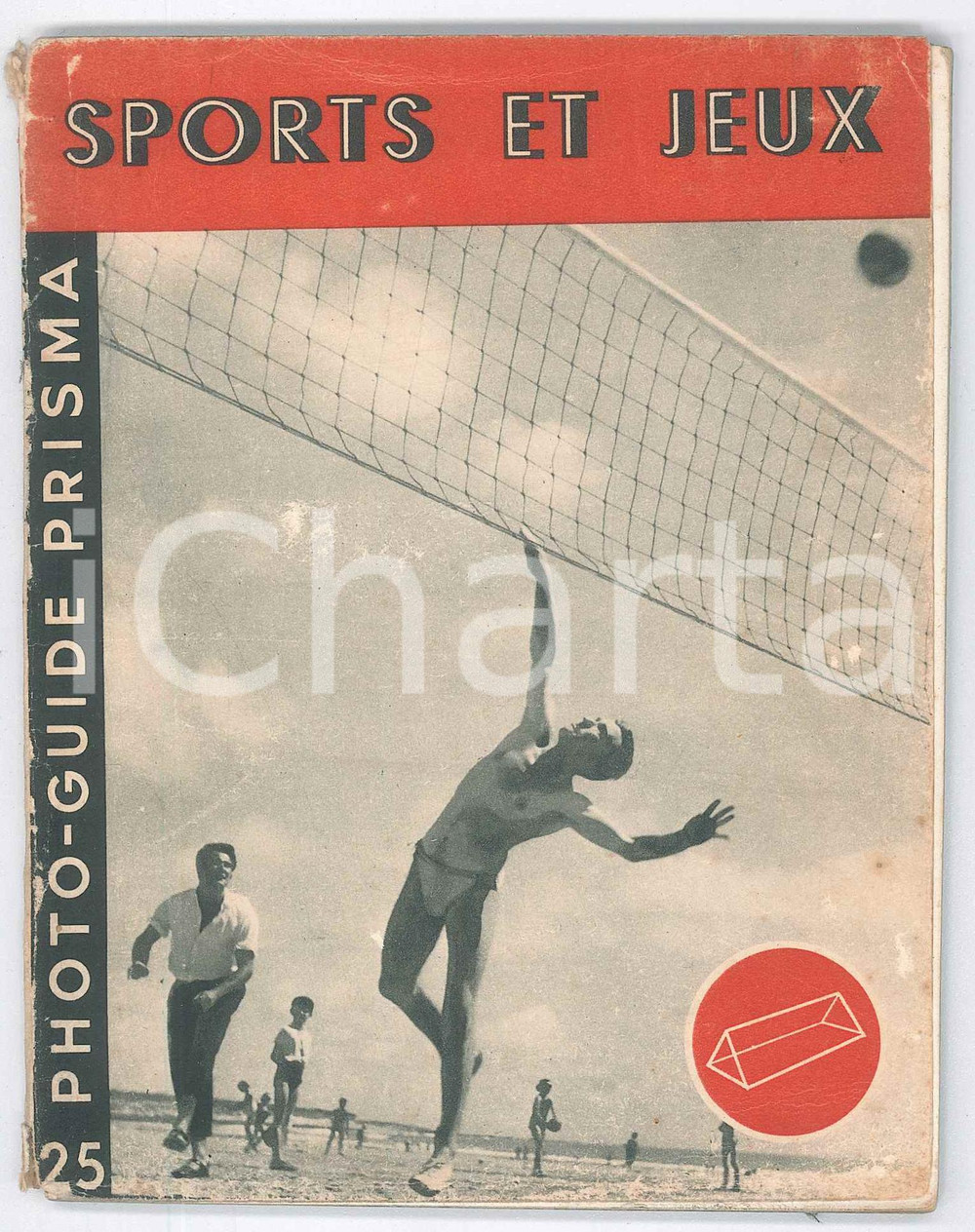 Libro, pubblicazione d epoca 1950 ca Lancelot VINING Sports & jeux  Photo guide EDITIONS PRISMA n.25 1