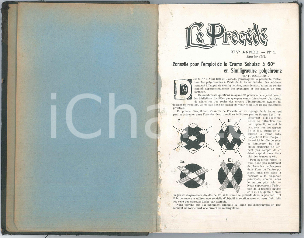 1912 LE PROCÃ‰DÃ‰ (FRANCE) Revue mensuelle PHOTOGRAPHIE *Annata completa rilegata Brossura editoriale, con copertina rigida.E' presente l'annata completa della rivista di fotografia, illustrata b/n.PAGINE: 188 FAIR/discreto sporadiche tracce a matita  con scritte e piegature angolari; tracce d'uso e sbrecciature in copertina Formato: 16x24 cm originale e autentica 1
