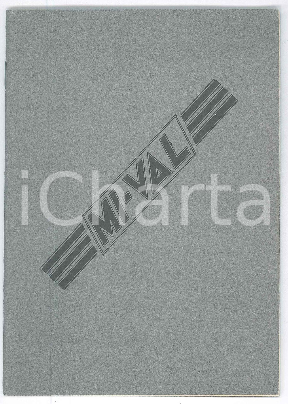 Libro, pubblicazione d epoca 1957 GARDONE VALTROMPIA Metalmeccanica Italiana Valtrompia MIVAL Libretto 1