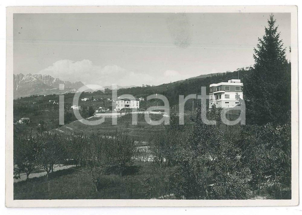 Fotografia d epoca originale 1937 BRIANZA  OGGIONO LC Veduta Fotografia 15x10 cm 1