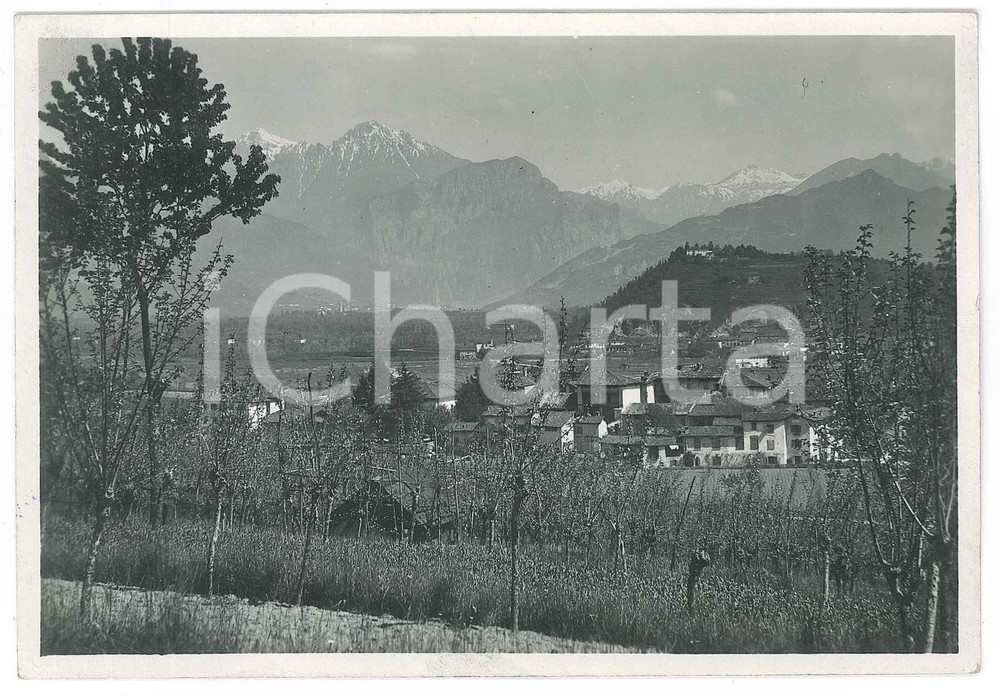 1937 BRONGIO (LC) Veduta panoramica - Fotografia 15x10 cm