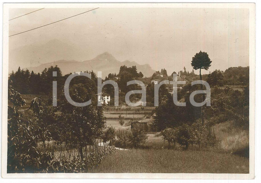 1940 ca BRIANZA - ELLO (LC) Veduta panoramica - Foto 15x10 cm