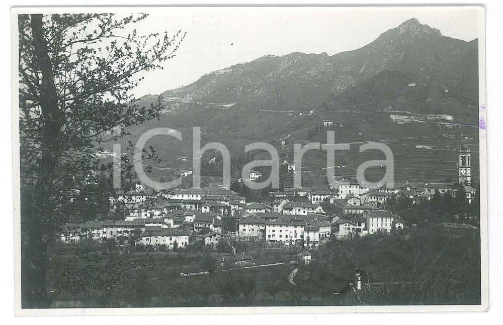 Fotografia d epoca originale 1940 ca BRIANZA  GALBIATE e Monte Barro  Veduta Fotografia 14x9 cm 1