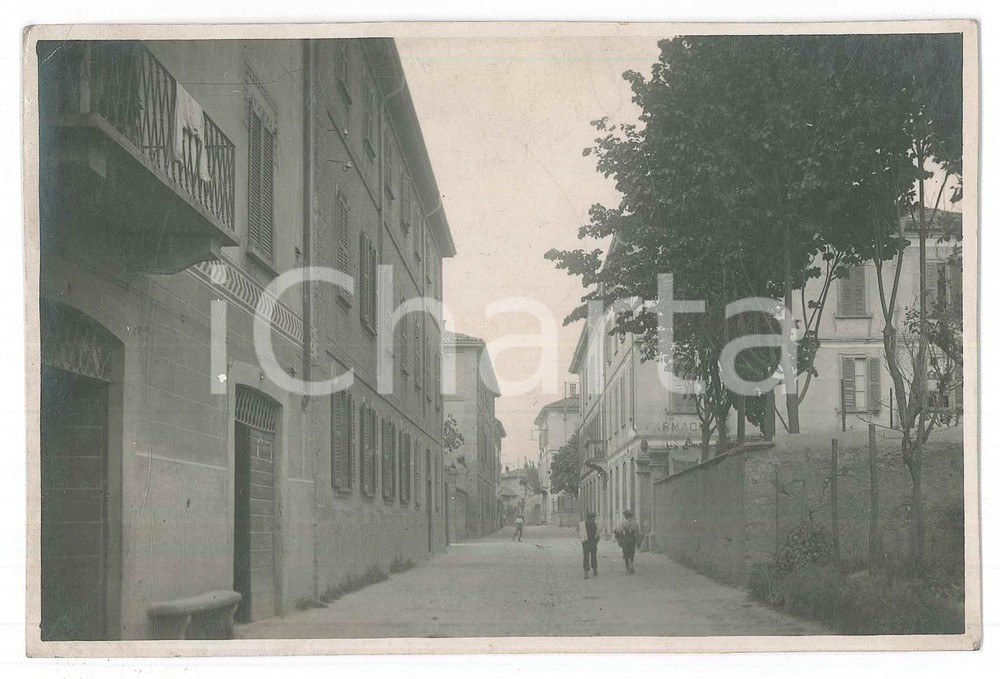 Fotografia d epoca originale 1930 ca LOMBARDIA  BRIANZA  Vita di paese 3 Fotografia ANIMATA 15x10 cm 1