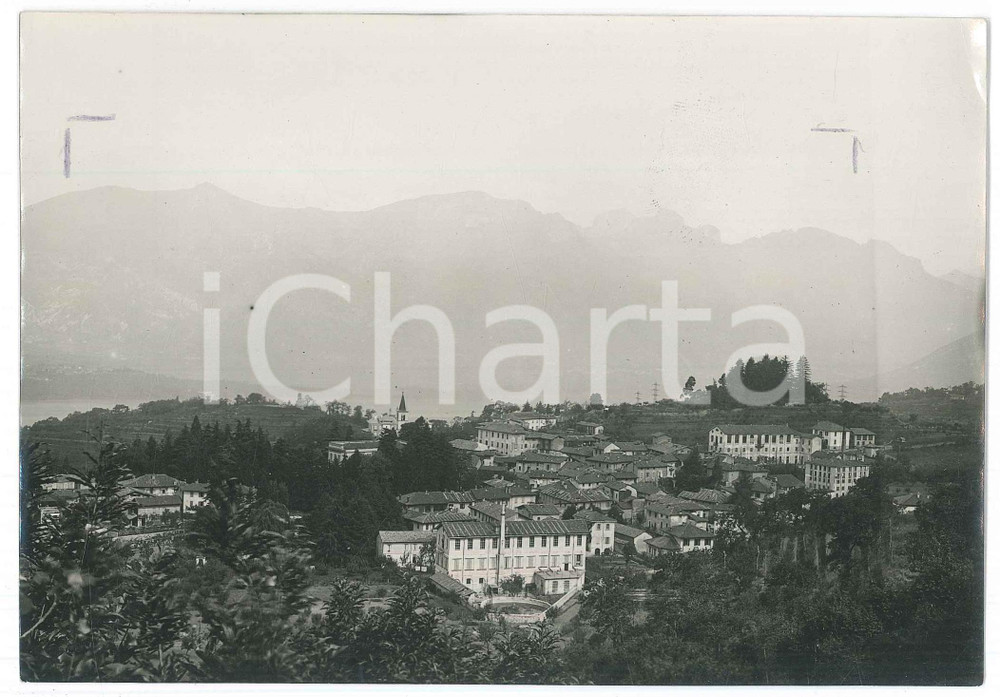 1940 ca ELLO (LC) Veduta panoramica - Fotografia 18x13 cm