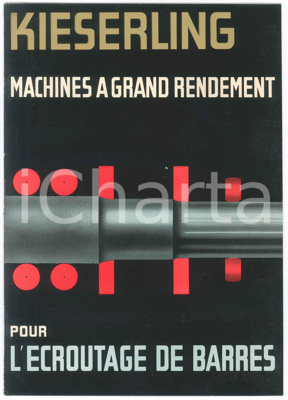 1961 SOLINGEN Th. KIESERLING & ALBRECHT - Machines à grand rendement - Catalogue