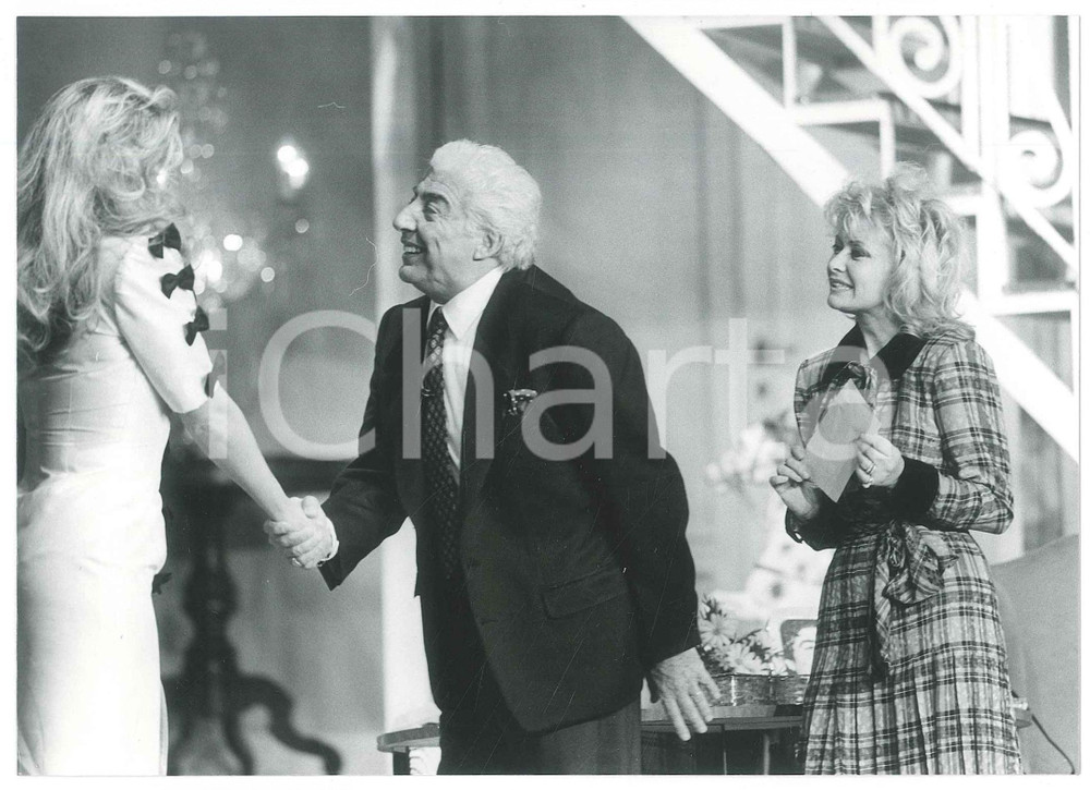 Fotografia d epoca originale 1988 TEATRO Una zingara m ha detto Gino BRAMIERI Paola QUATTRINI Cinzia BERNI 4 1