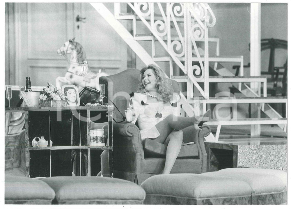 Fotografia d epoca originale 1988 TEATRO Una zingara m ha detto...  Cinzia BERNI Foto 17x12 cm 1