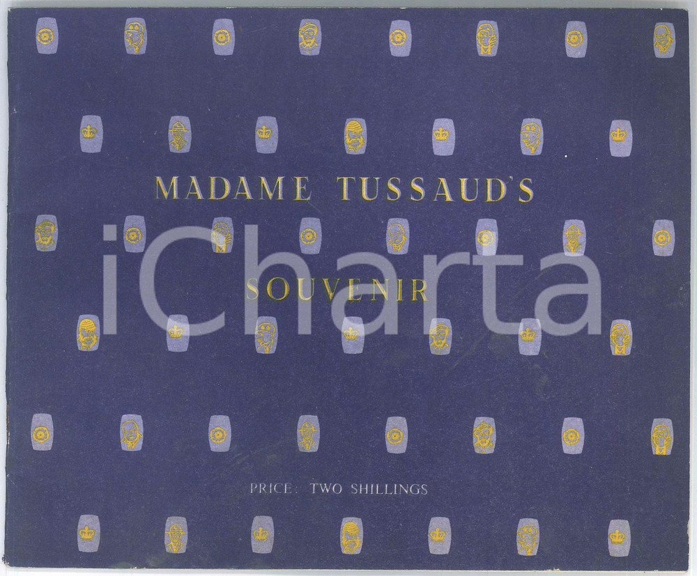 Libro, pubblicazione d epoca 1960 ca LONDON  MADAME TUSSAUD S Wax Museum  ILLUSTRATED Brochure 40 p. 1