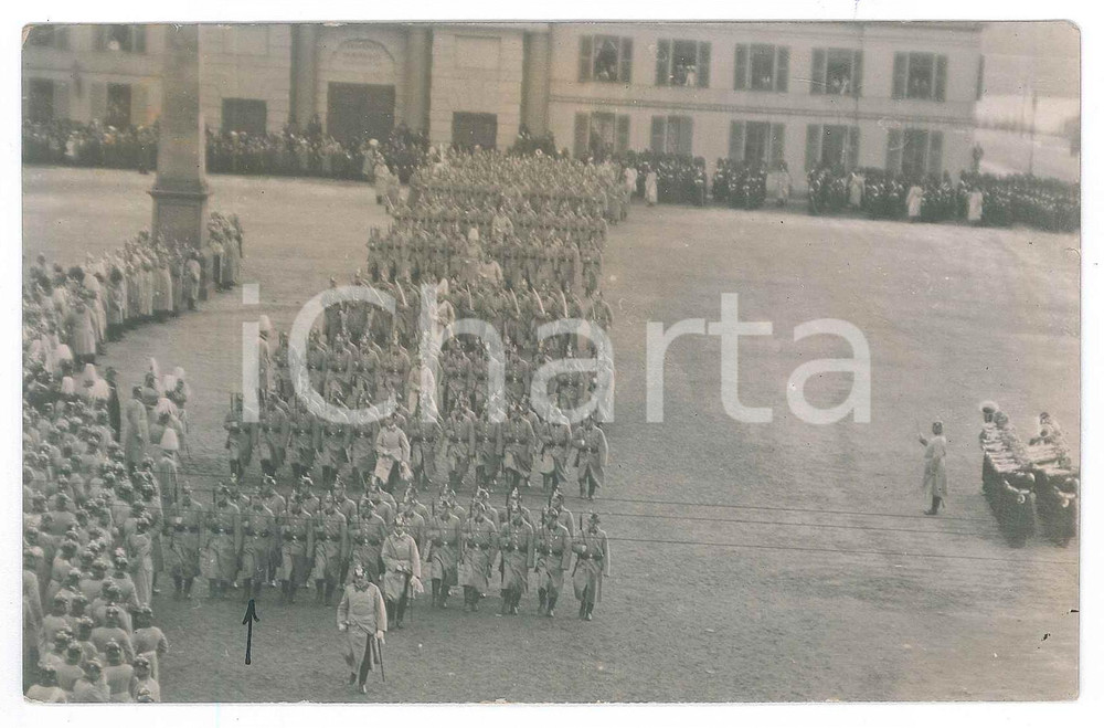 Fotografia d epoca originale 1912 KOBLENZ D Kaiserparade  Parata in onore del Kaiser  Foto 14x9 cm 1