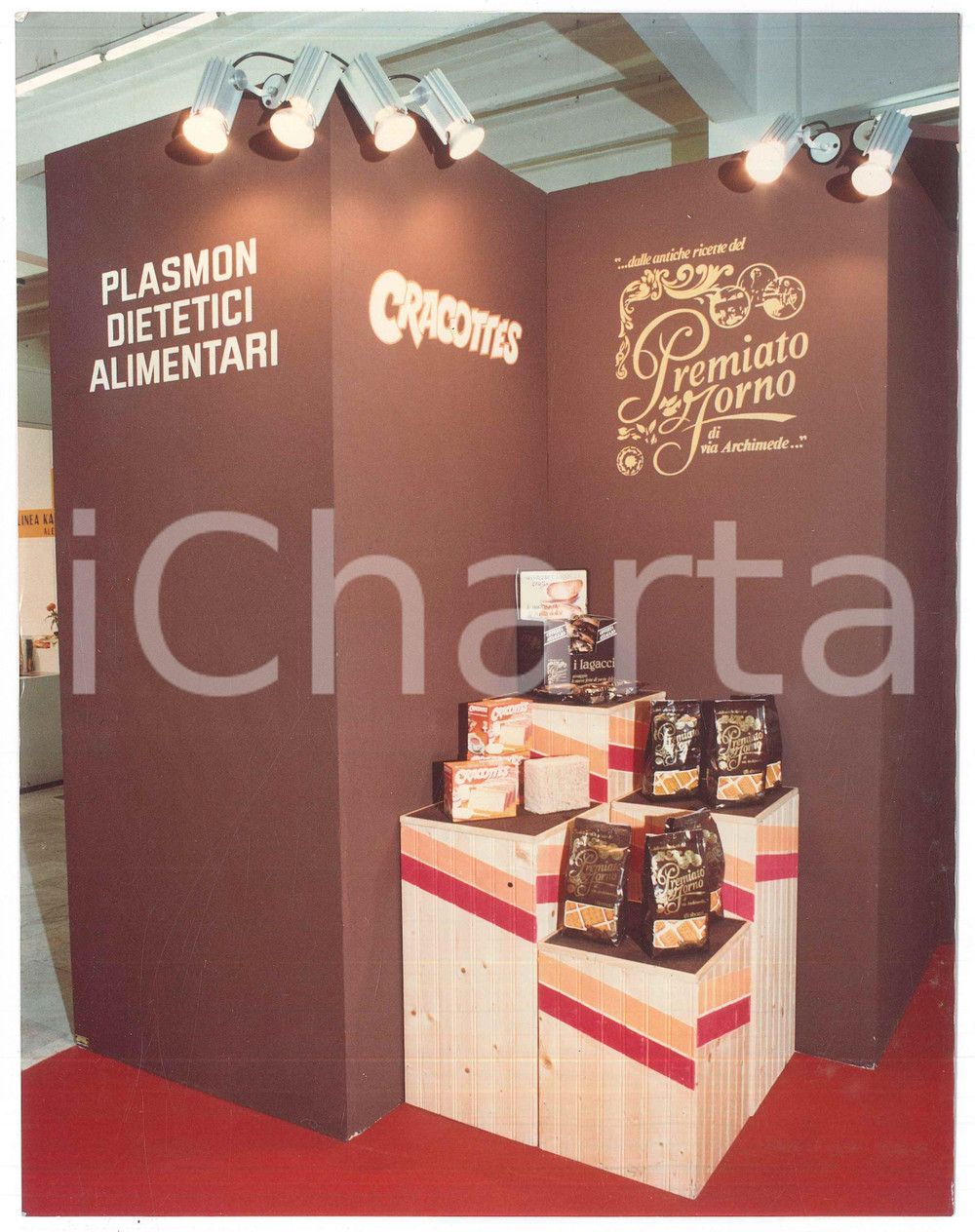 1970 ca FIERA MILANO (?) PLASMON Premiato forno Via Archimede CRACOTTES Foto (1)