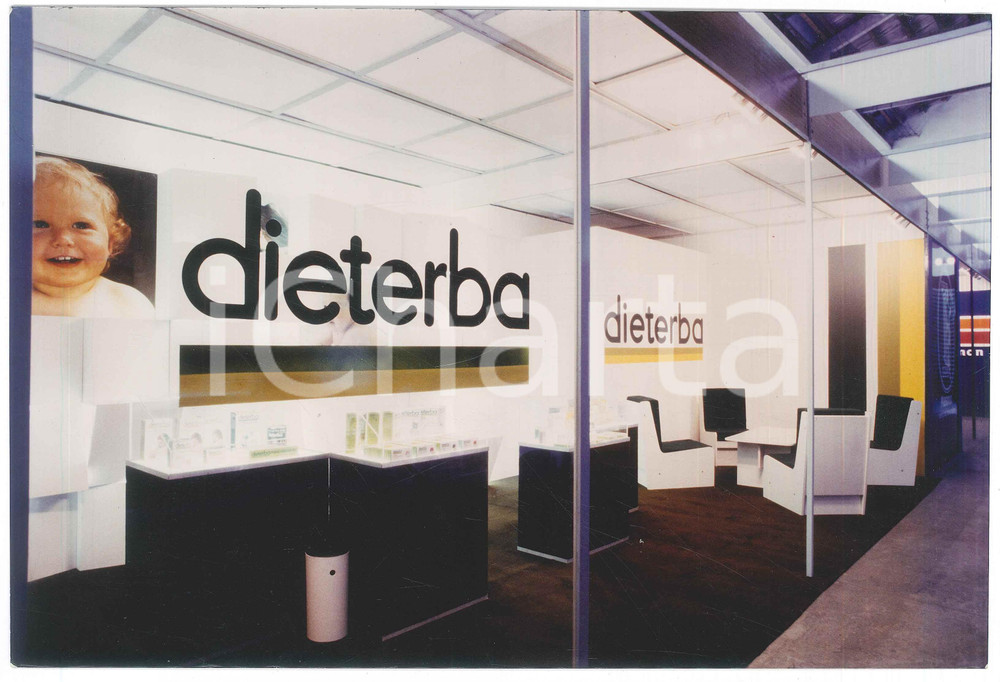 Fotografia d epoca originale 1978 FIERA DI PADOVA / PALERMO Stand DIETERBA Carlo Erba  Foto 27x18 cm 1 1
