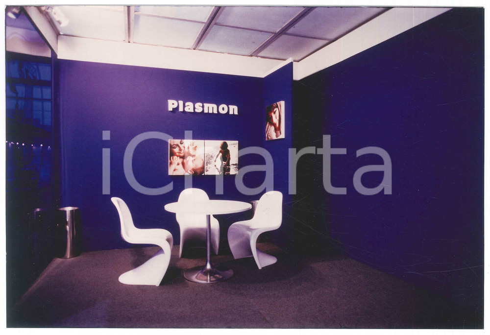 Fotografia d epoca originale 1978 FIERA DI PADOVA / PALERMO Stand PLASMON Foto 27x18 cm 1