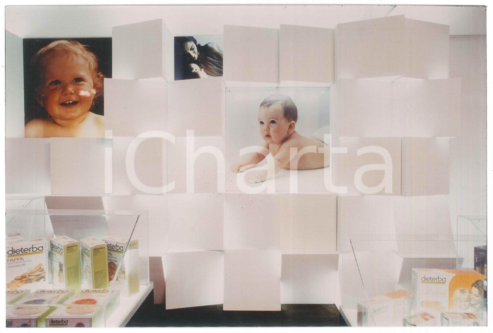 Fotografia d epoca originale 1978 FIERA DI PADOVA / PALERMO Stand DIETERBA Carlo Erba  Foto 27x18 cm 3 1