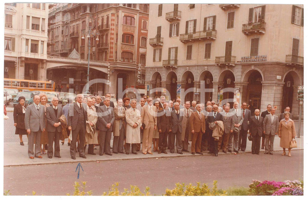 Fotografia d epoca originale 1980 SAVONA Raduno reduci 42Â° Regg. Fanteria MODENA  Foto 20x13 cm 1