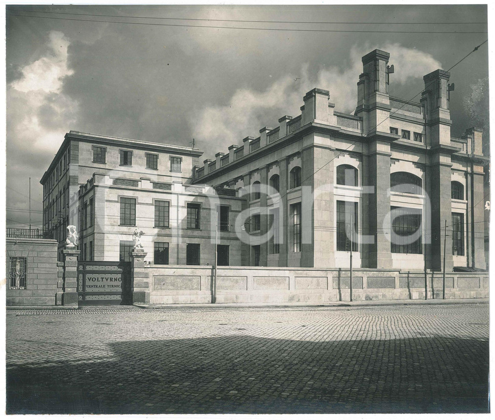 Documento originale, autentico 1932 NAPOLI Via Reggia di Portici  Centrale termica ENTE AUTONOMO VOLTURNO 1 1