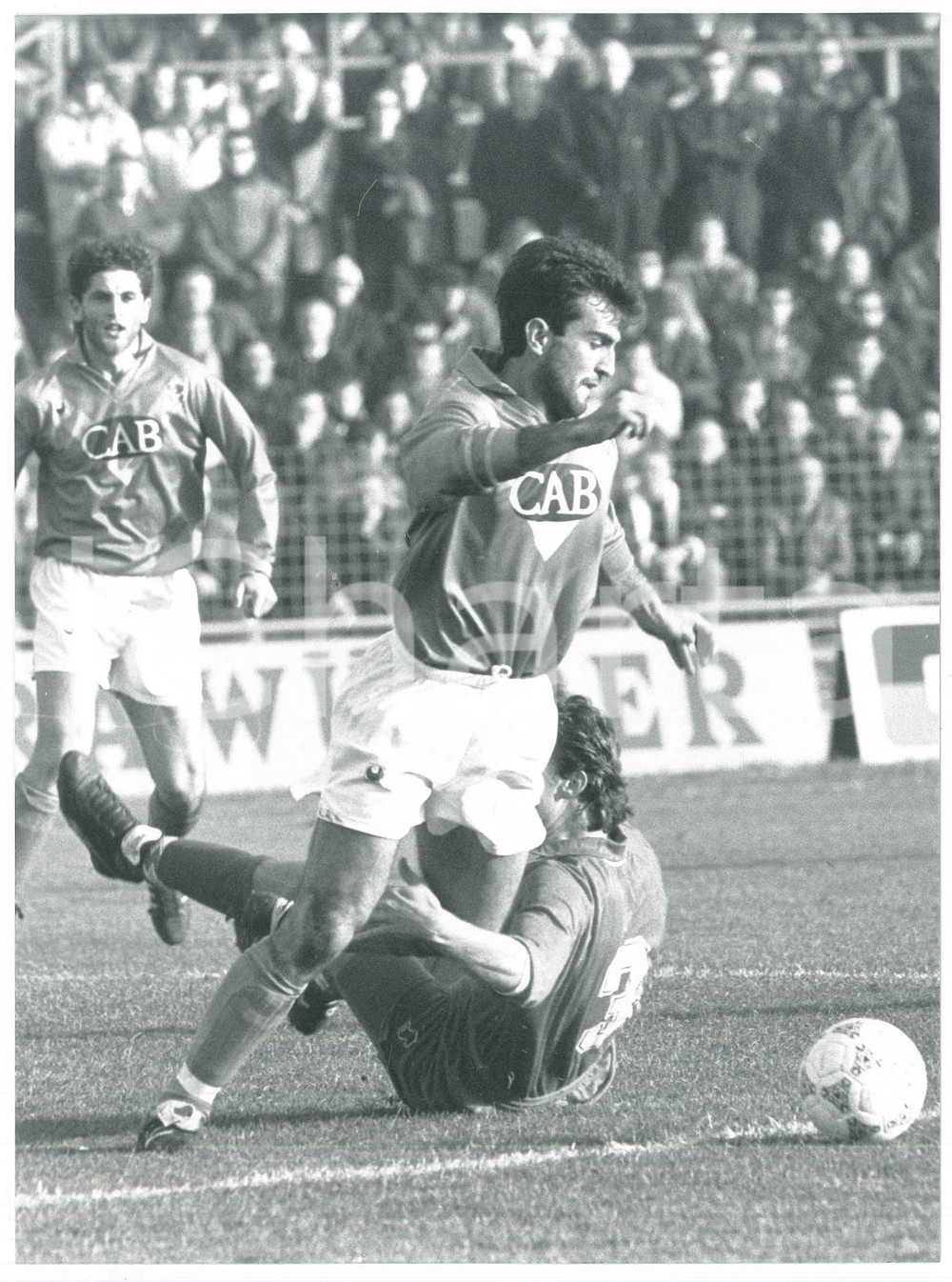 Fotografia d epoca originale 1991 BRESCIA CALCIO Marco SCHENARDI durante la partita  Foto 17x24 cm 4 1