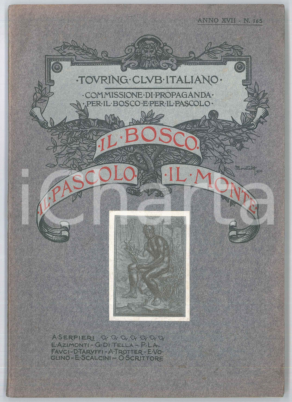 Libro, pubblicazione d epoca 1910 TOURING CLUB ITALIANO Il bosco  Il pascolo  Il monte 1 edizione 1