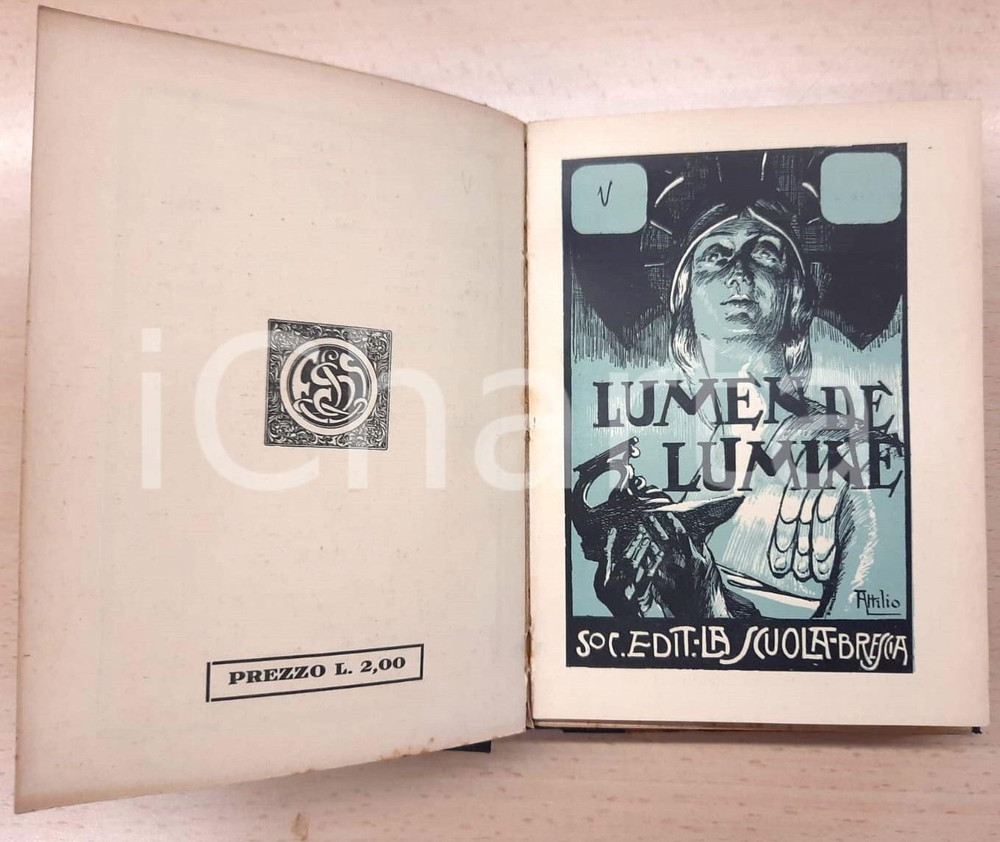 Libro, pubblicazione d epoca 19251930 Paolo GUERRINI Conferenze su religione e arte Volume rilegato 1