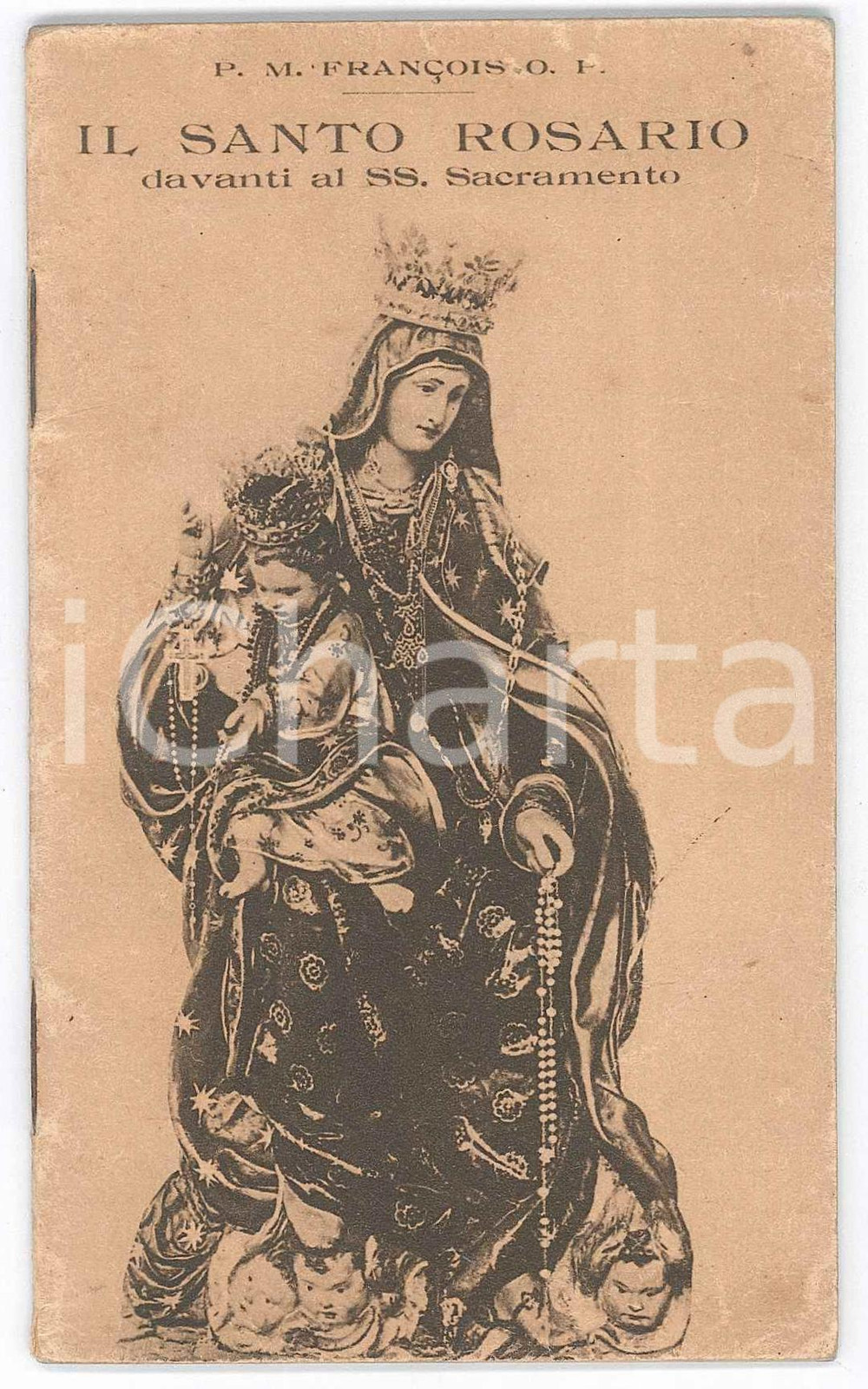 Libro, pubblicazione d epoca 1934 MILANO Santuario Madonna delle Grazie  Rosario davanti al SS. Sacramento 1