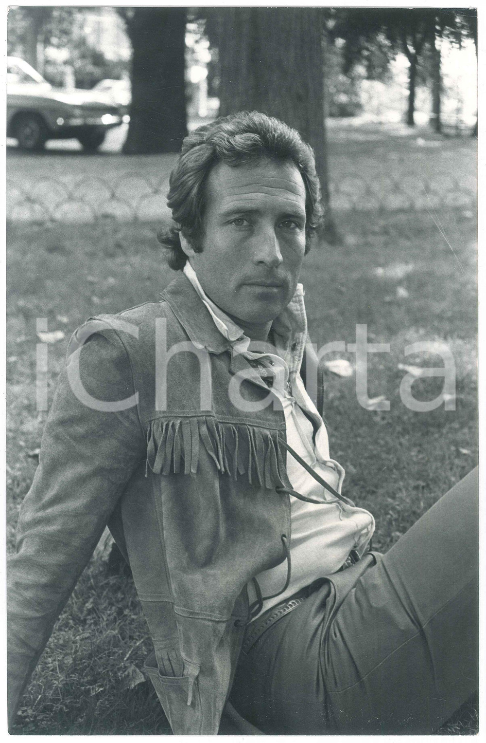 Fotografia d epoca originale 1970 ca ITALIA  CINEMA Maurizio MERLI Ritratto dell attore  Foto 20x30 cm 1