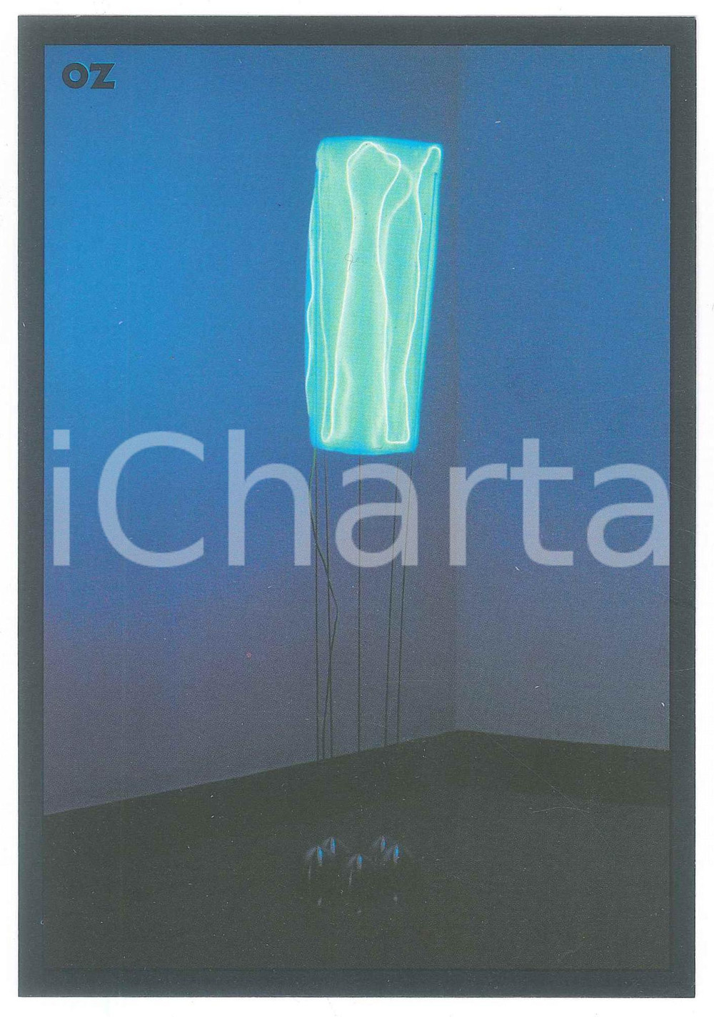 Cartolina originale da collezione 2000 ca ROMA  OZ STUDIO Mostra Breaking the light  Cartolina FG NV 1 1