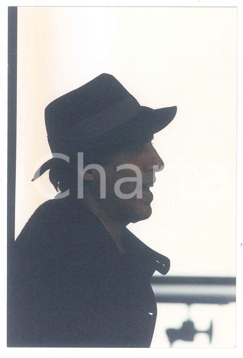 Fotografia d epoca originale 1990 MILANO Stazione Centrale  Adriano CELENTANO sul set 1 Foto di scena 1