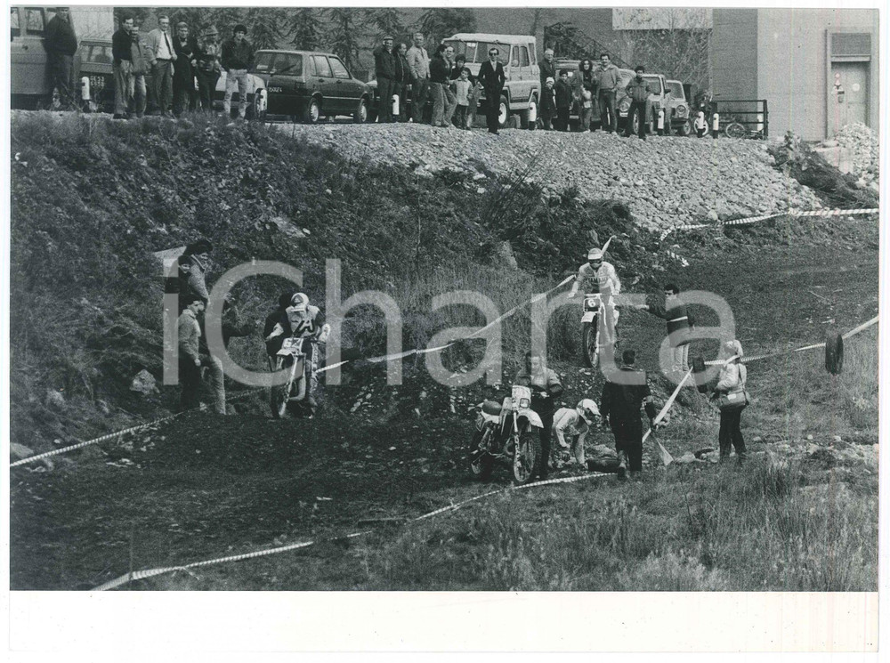 1984 CASELLA (GE) Gara di MOTOCROSS - Fotografia 23x18 cm (5)