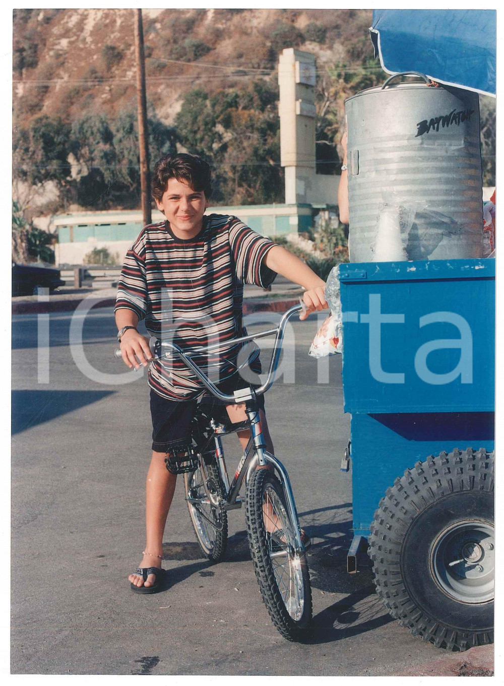 Fotografia d epoca originale 1995 ca USA  BAYWATCH TV Series  Jeremy JACKSON  Photo 1