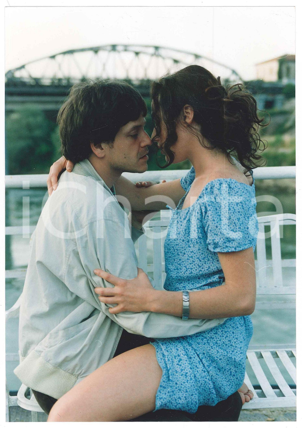 Fotografia d epoca originale 1999 CINEMA Pugni nell aria  Roberto DE FRANCESCO Jacqueline LUSTIG Foto 1