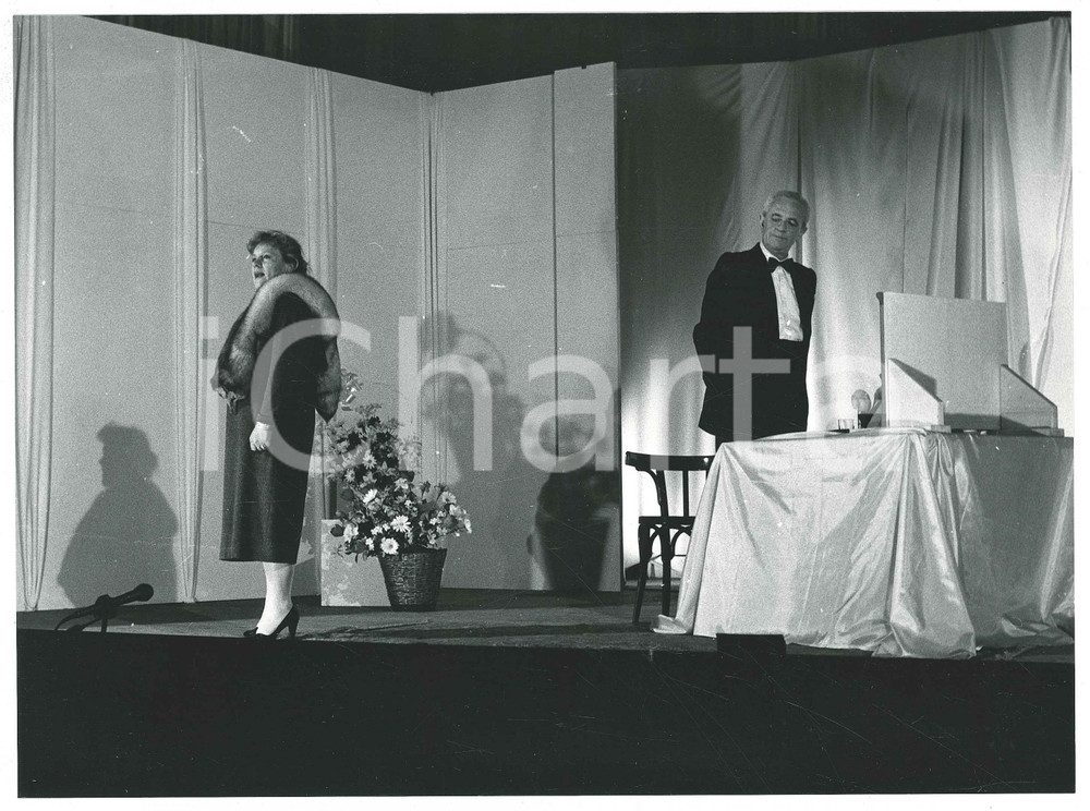 Fotografia d epoca originale 1985 SARONNO  TEATRO Gruppo Palcoscenico  Spettacolo ADORABILE GIULIA Foto 14 1