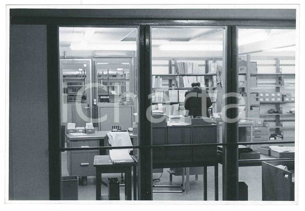 Fotografia d epoca originale 195558 GINEVRA Costruzione del CERN  Uffici di cantiere  Foto 15x10 cm 1 1